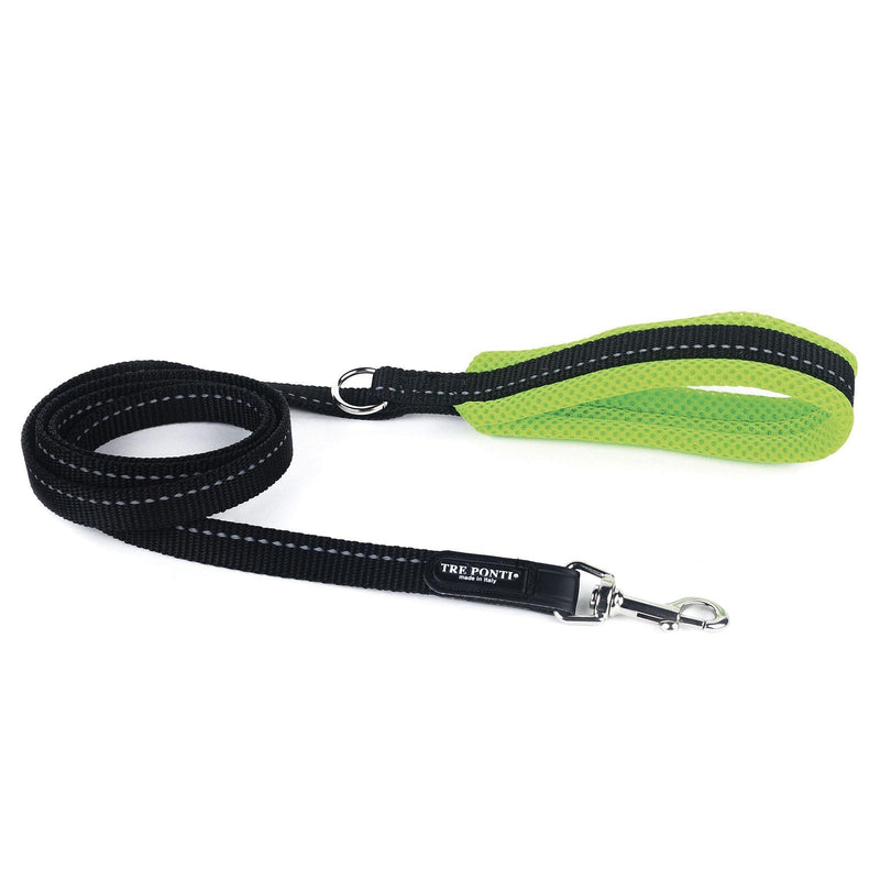 Laisse Fluo NoirVert 130cm