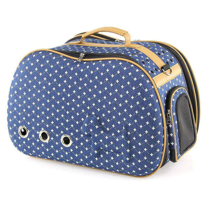 Sac de transport pour chiens et chats Metsch, bleu