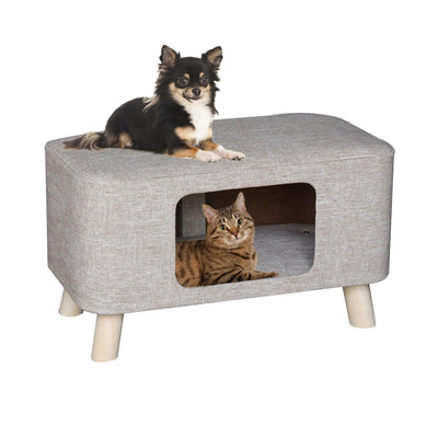 Niche pour chiens et chats Mia, beige