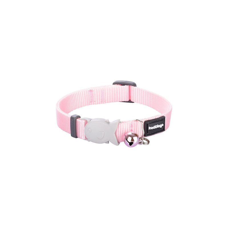 Collier pour chat RedDingo Plain Pink - XS