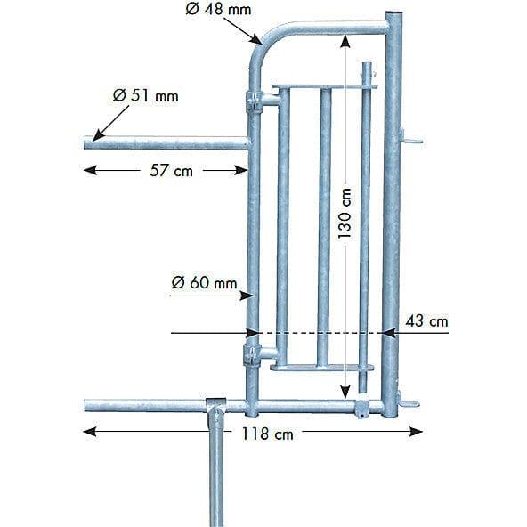 Sanilu_Personenschlupf-Fressgitter-mitTuer_Patura2