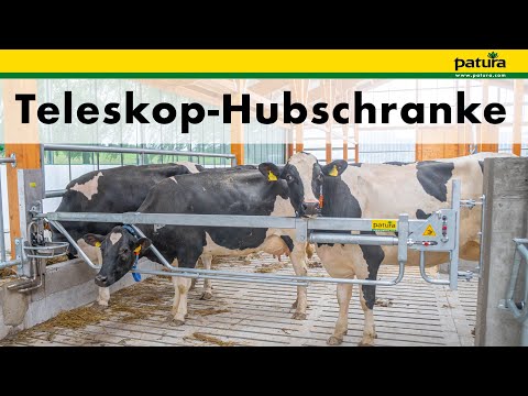 Teleskop-Hubschranke