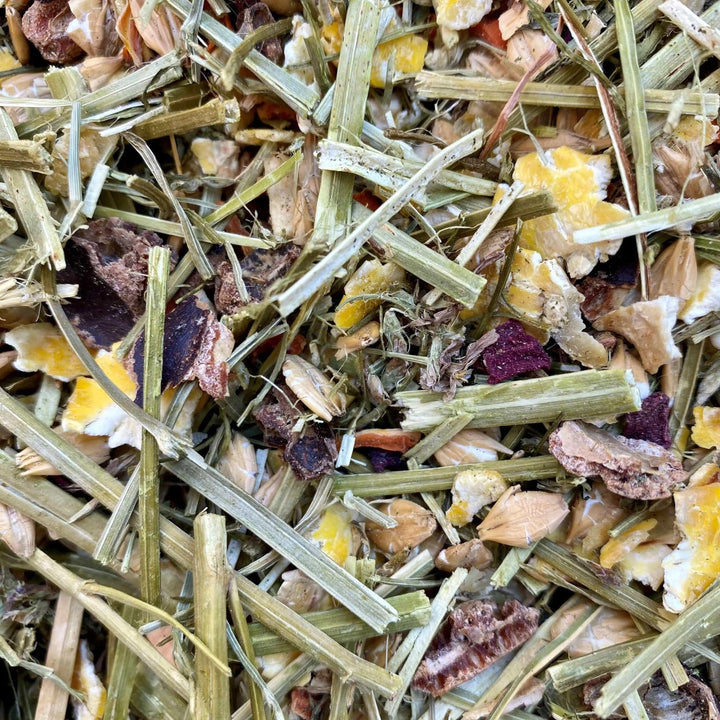 Muesli per conigli di produzione propria di Sanilu